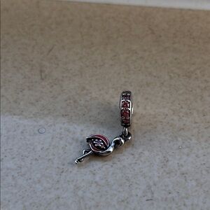 Pandora Retired Flamingo Dangle Carm